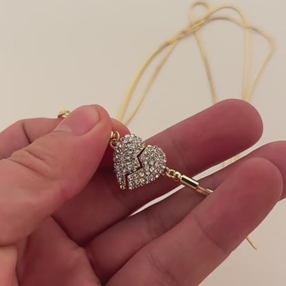 Fashion Jewelry Magnetic Love Necklace For Women Niche Design